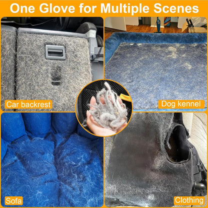 Pet Hair Removal Gloves 2025 Upgrade